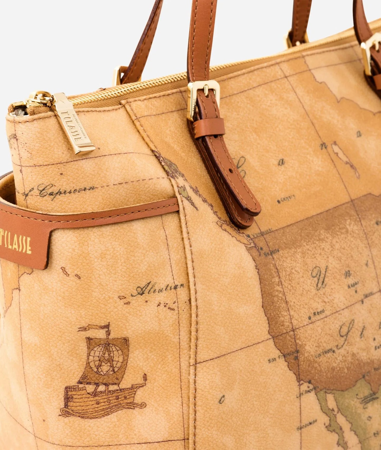 Alviero Martini borsa a mano con manici regolabili Geo Classic