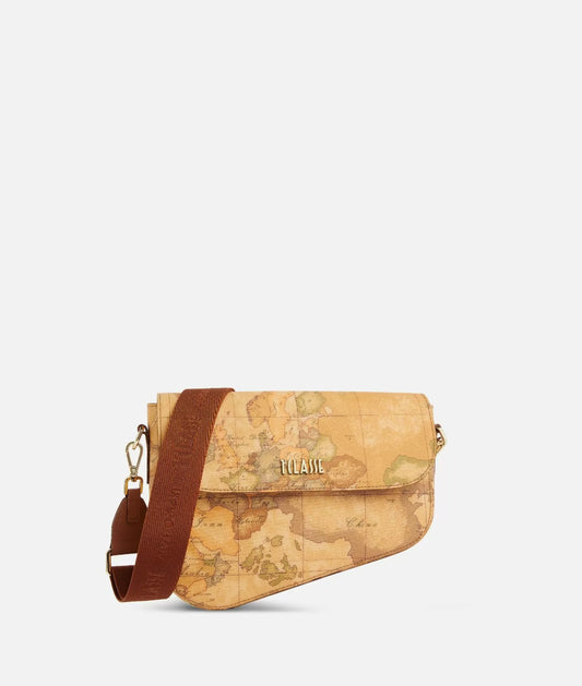 Alviero Martini borsa a tracolla con patella Geo Classic
