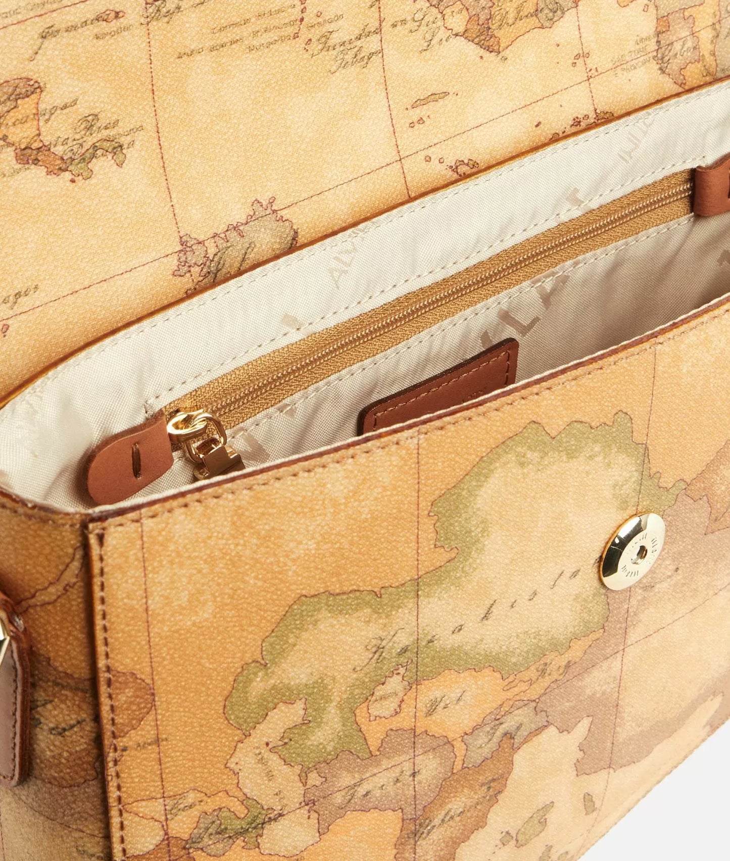 Alviero Martini borsa a tracolla con patella Geo Classic