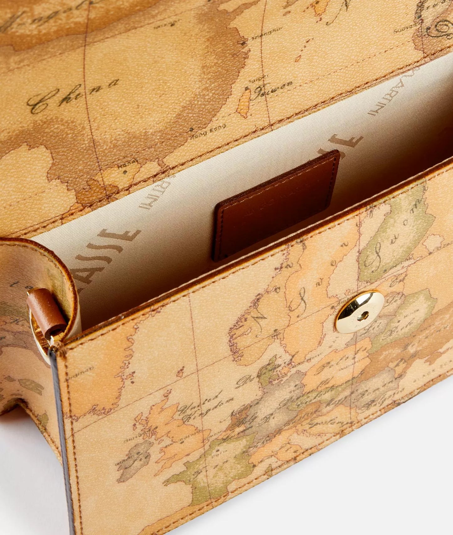 Alviero Martini borsa a tracolla con patella e logo 1C Geo Classic
