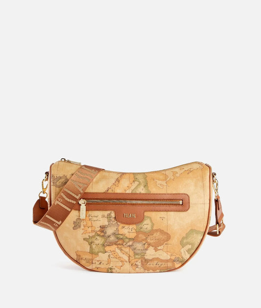 Alviero Martini borsa a mezzaluna Geo Classic