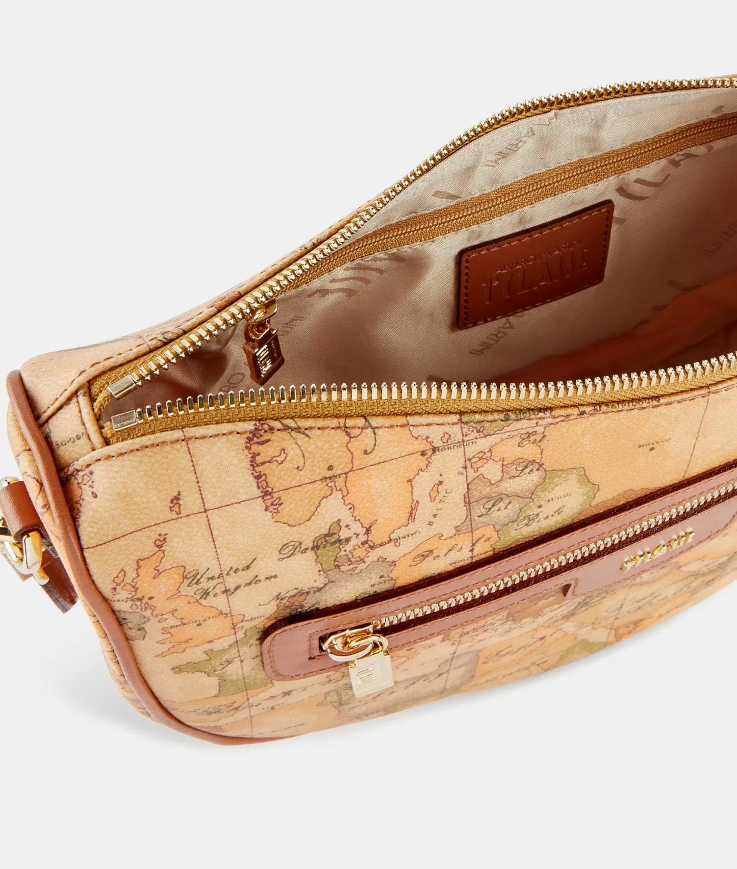 Alviero Martini borsa a mezzaluna Geo Classic