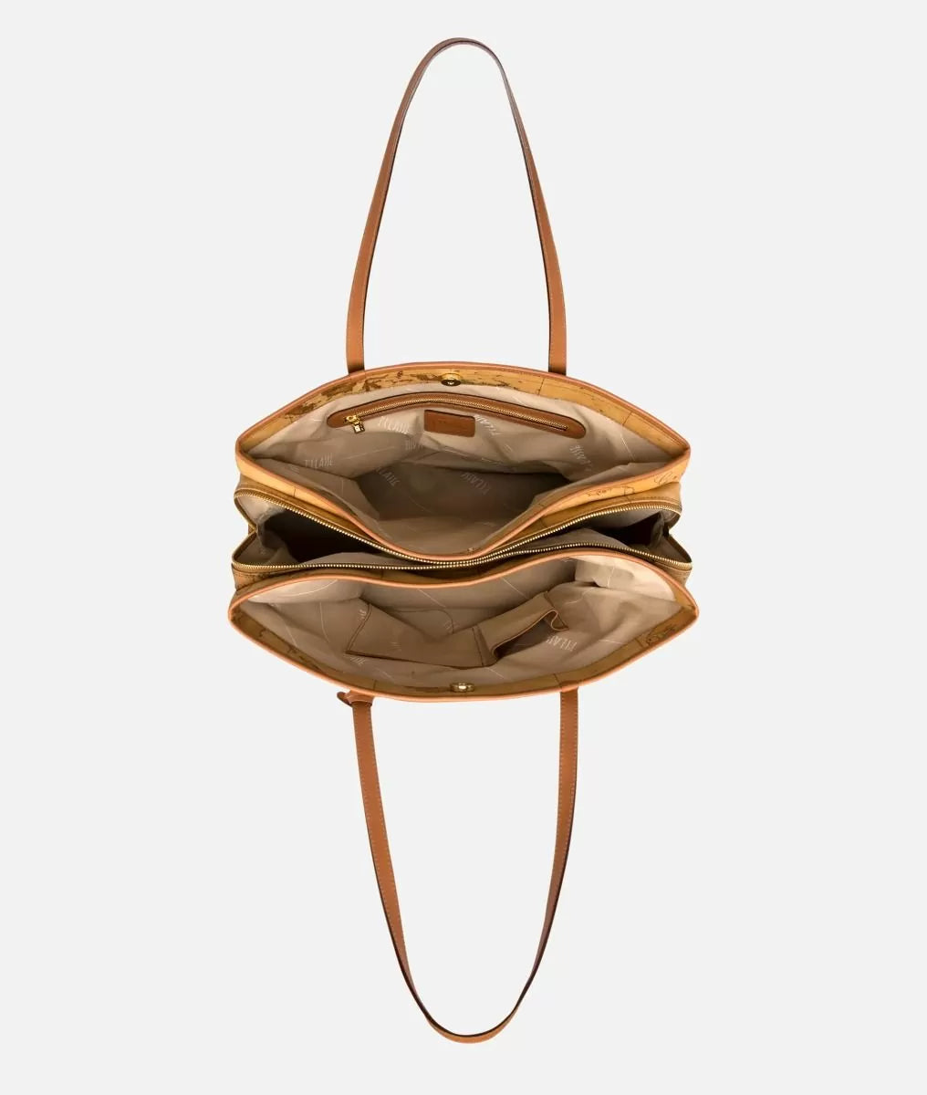 Alviero Martini borsa a spalla grande Geo Classic