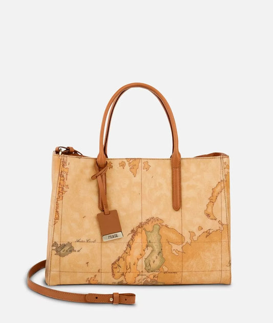 Alviero Martini borsa a mano grande Geo Classic