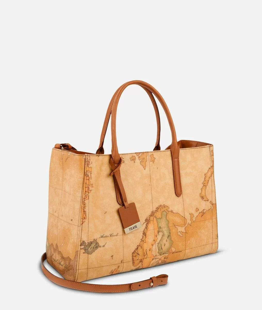 Alviero Martini borsa a mano grande Geo Classic