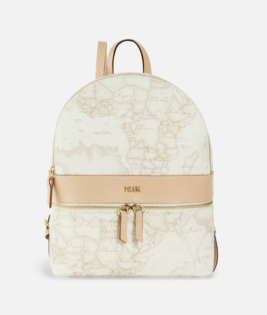 Alviero Martini zaino grande Geo White