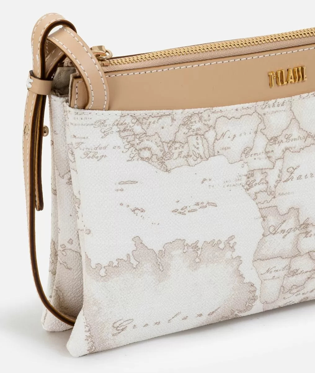 Alviero Martini borsa a tracolla media Geo White