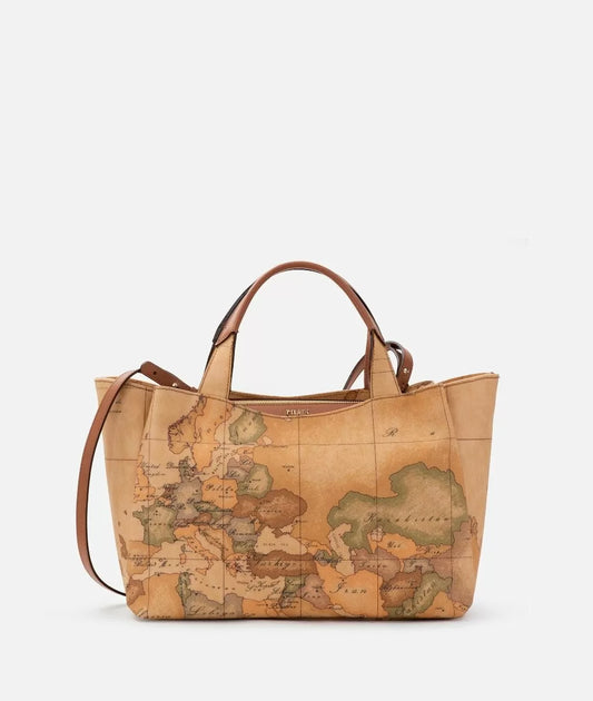 Alviero Martini borsa a mano due scomparti Geo Classic