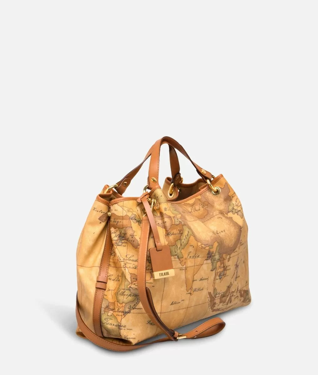 Alviero Martini borsa a mano grande tre scomparti Geo Classic
