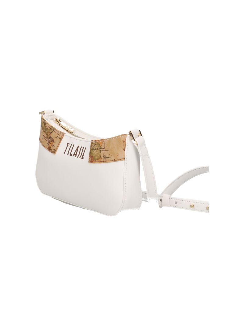 Alviero Martini pochette Geo Mirage bianco