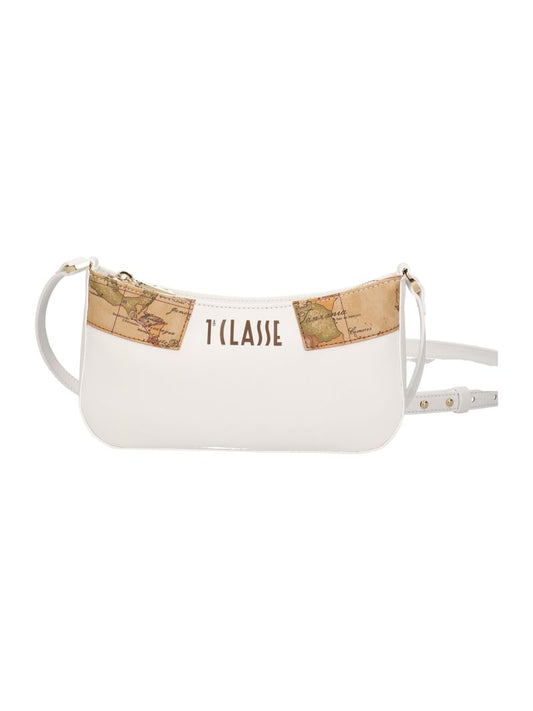 Alviero Martini pochette Geo Mirage bianco