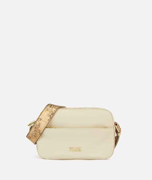 Alviero Martini borsa a tracolla Nylon Eco Vibe champagne