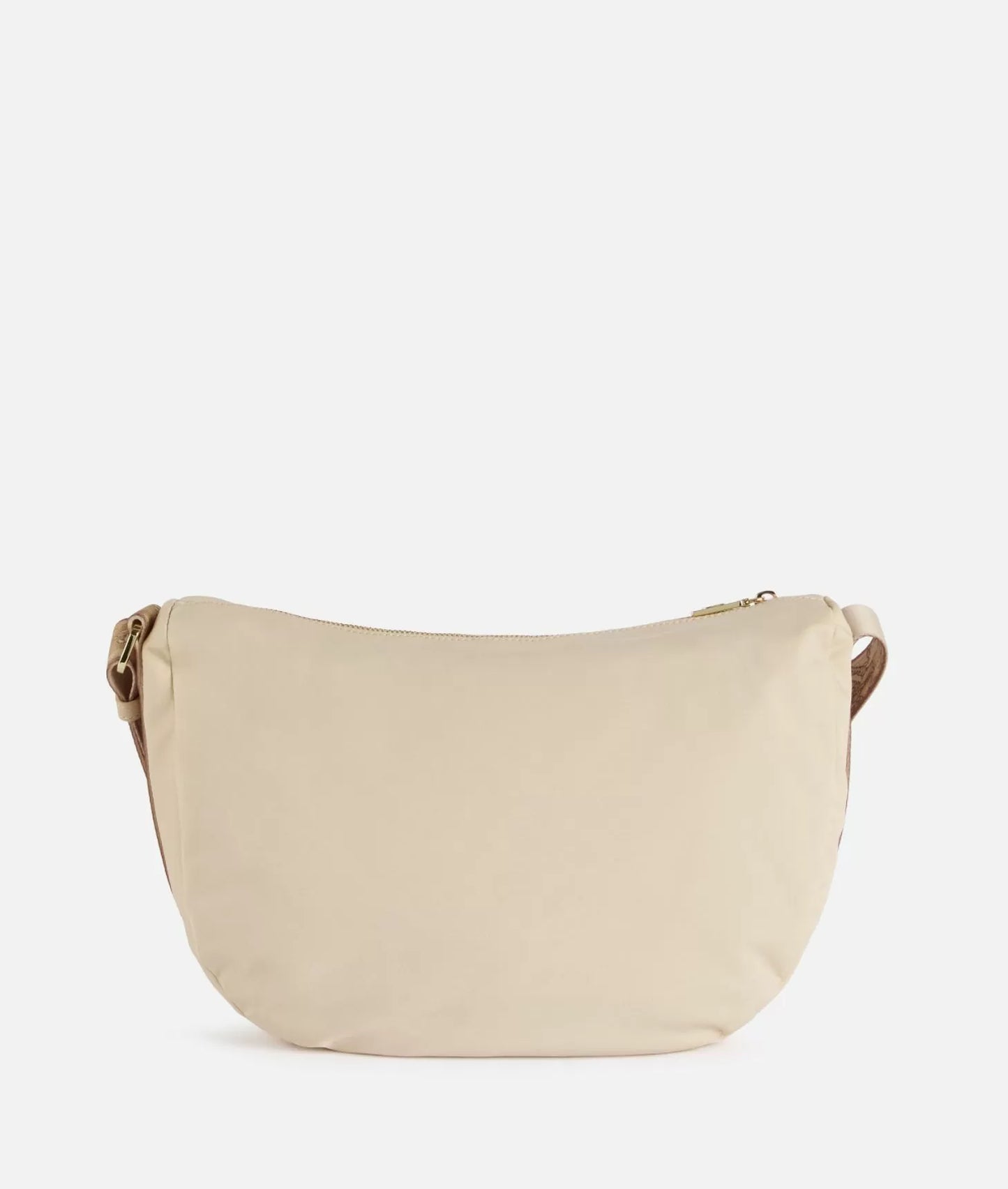 Alviero Martini borsa a mezzaluna Nylon Eco Vibe avorio