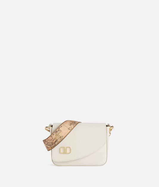 Alviero Martini mini tracolla Geo Summer Feeling bianco