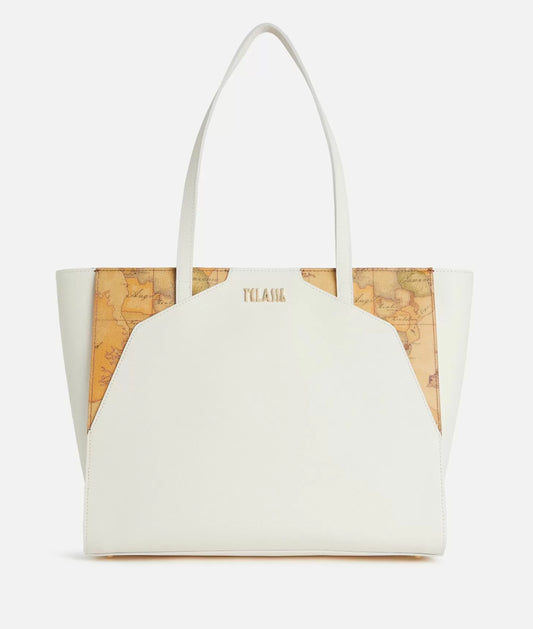 Alviero Martini borsa shopping Java City bianco