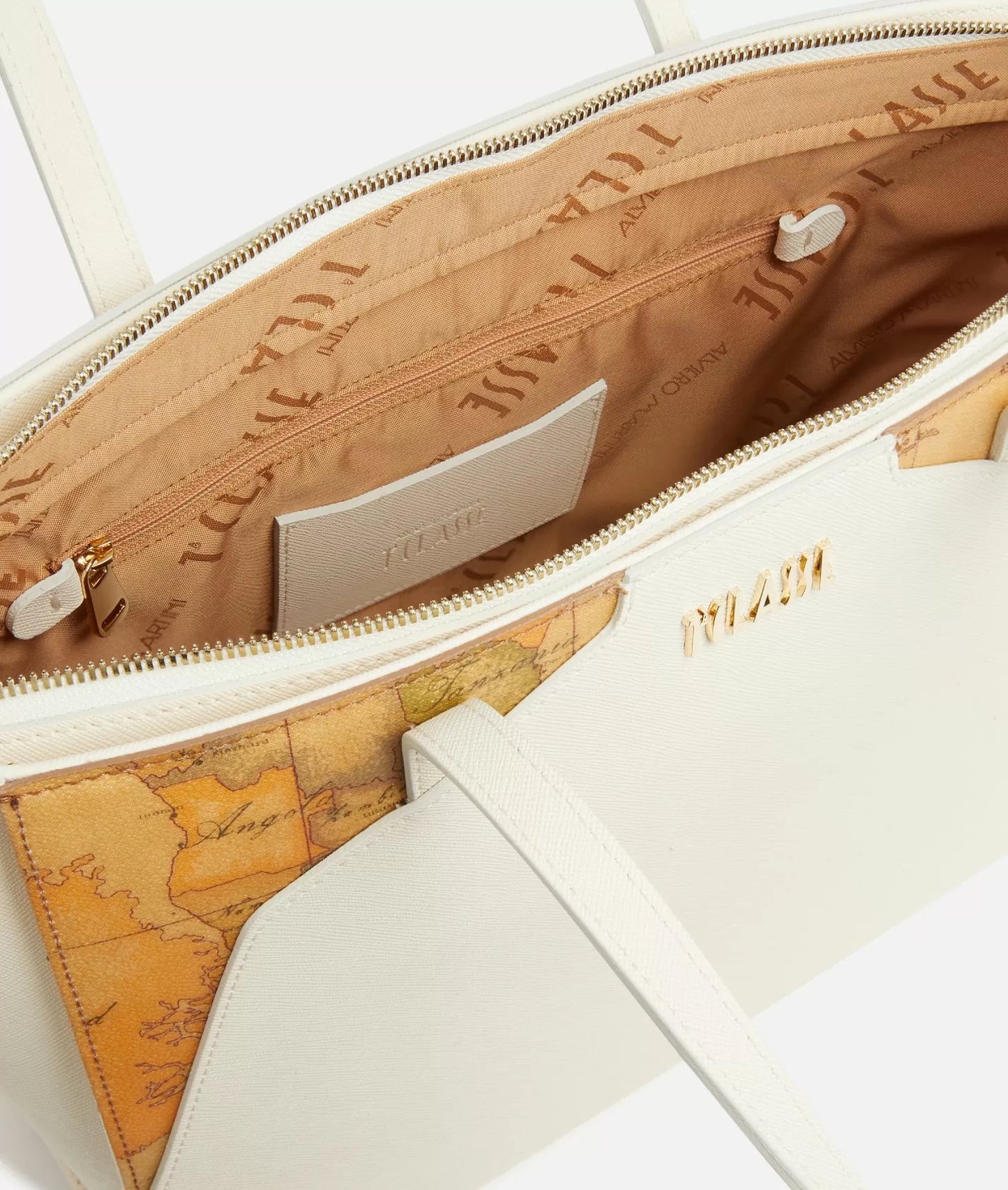 Alviero Martini borsa shopping Java City bianco