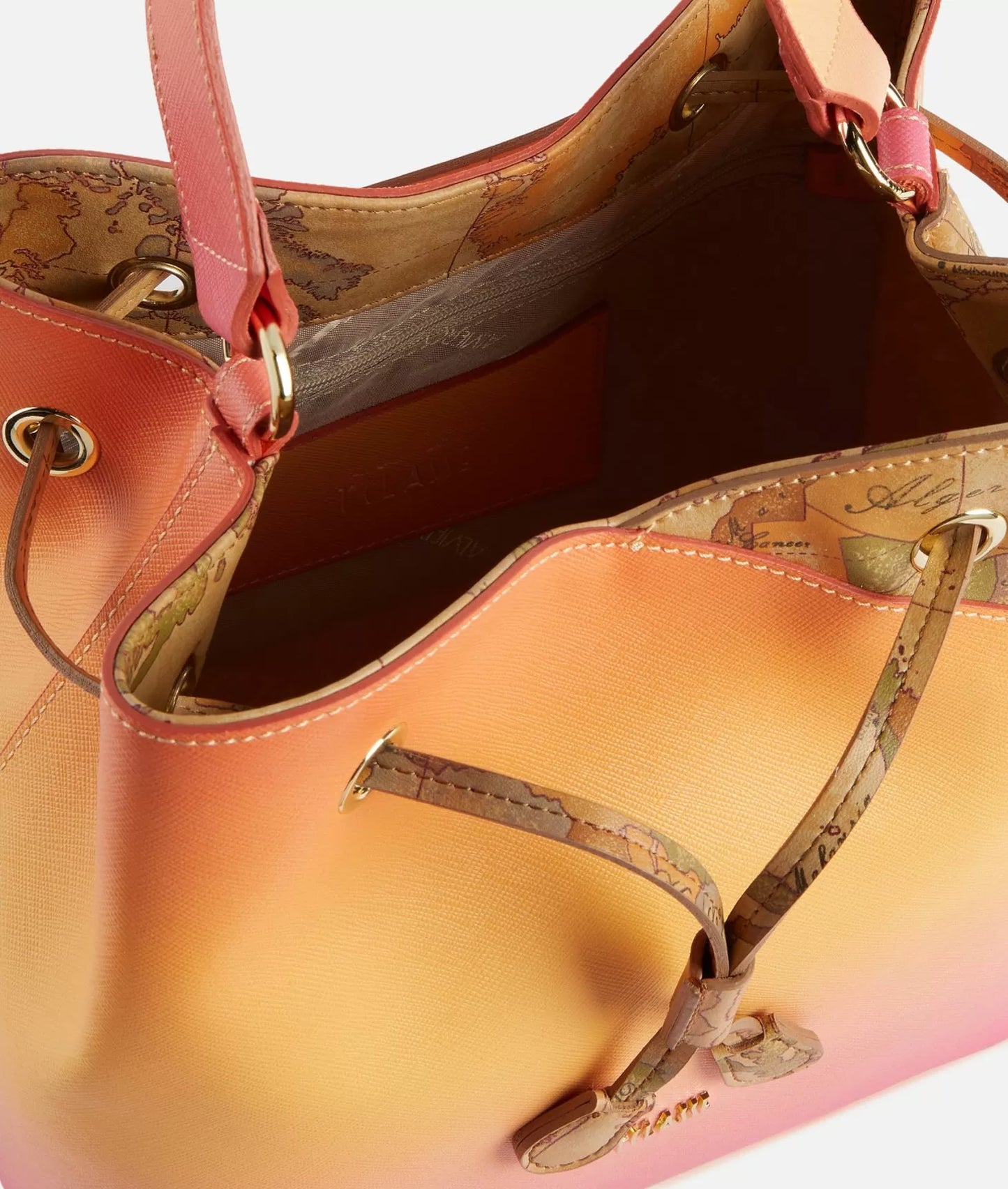 Alviero Martini borsa secchiello Sunset Paradise multicolor