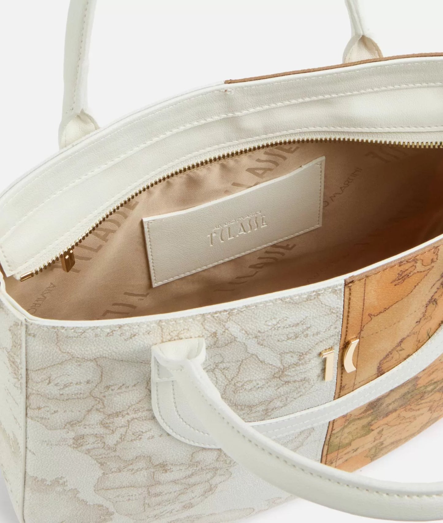 Alviero Martini borsa a mano Geo Mix naturale