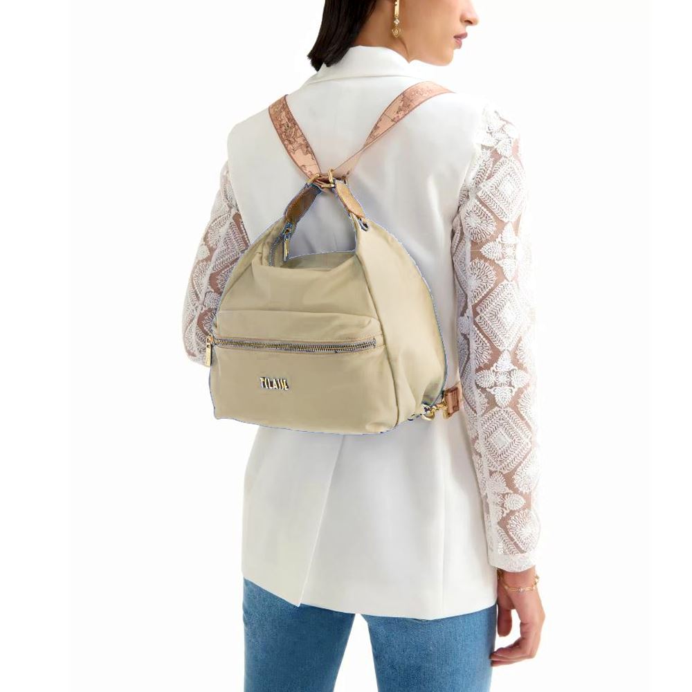 Alviero Martini borsa zaino Nylon Eco Vibe avorio