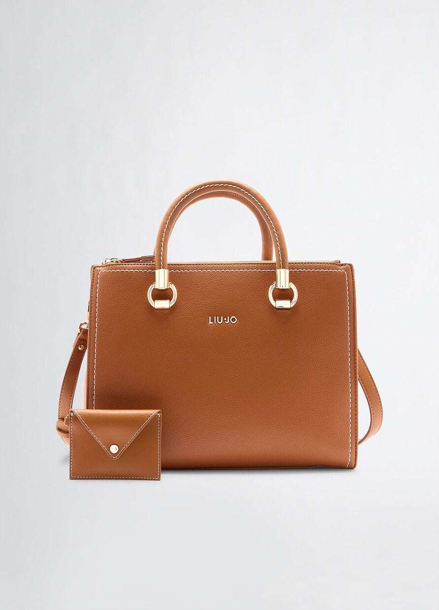 Liu Jo borsa a mano Manhattan marrone
