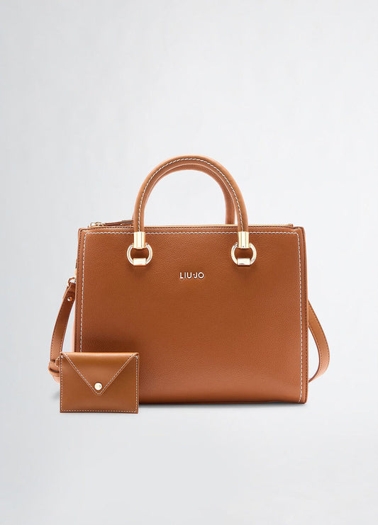 Liu Jo borsa a mano Manhattan marrone
