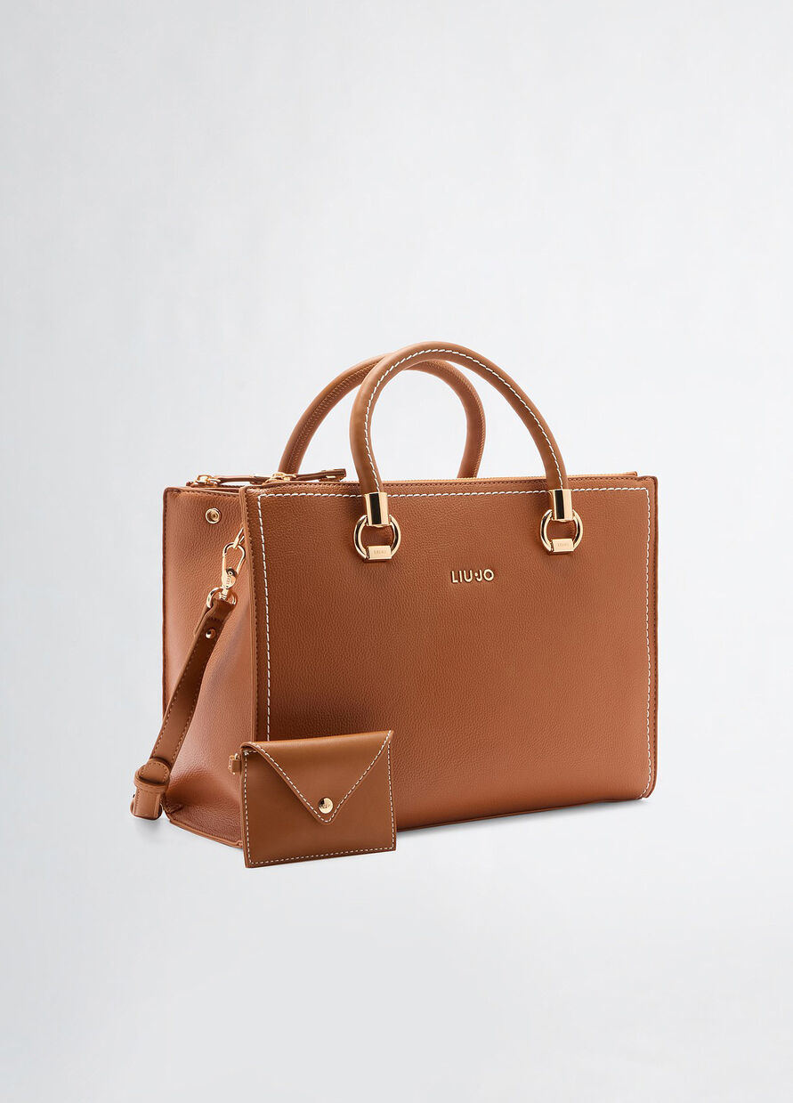 Liu Jo borsa a mano Manhattan marrone