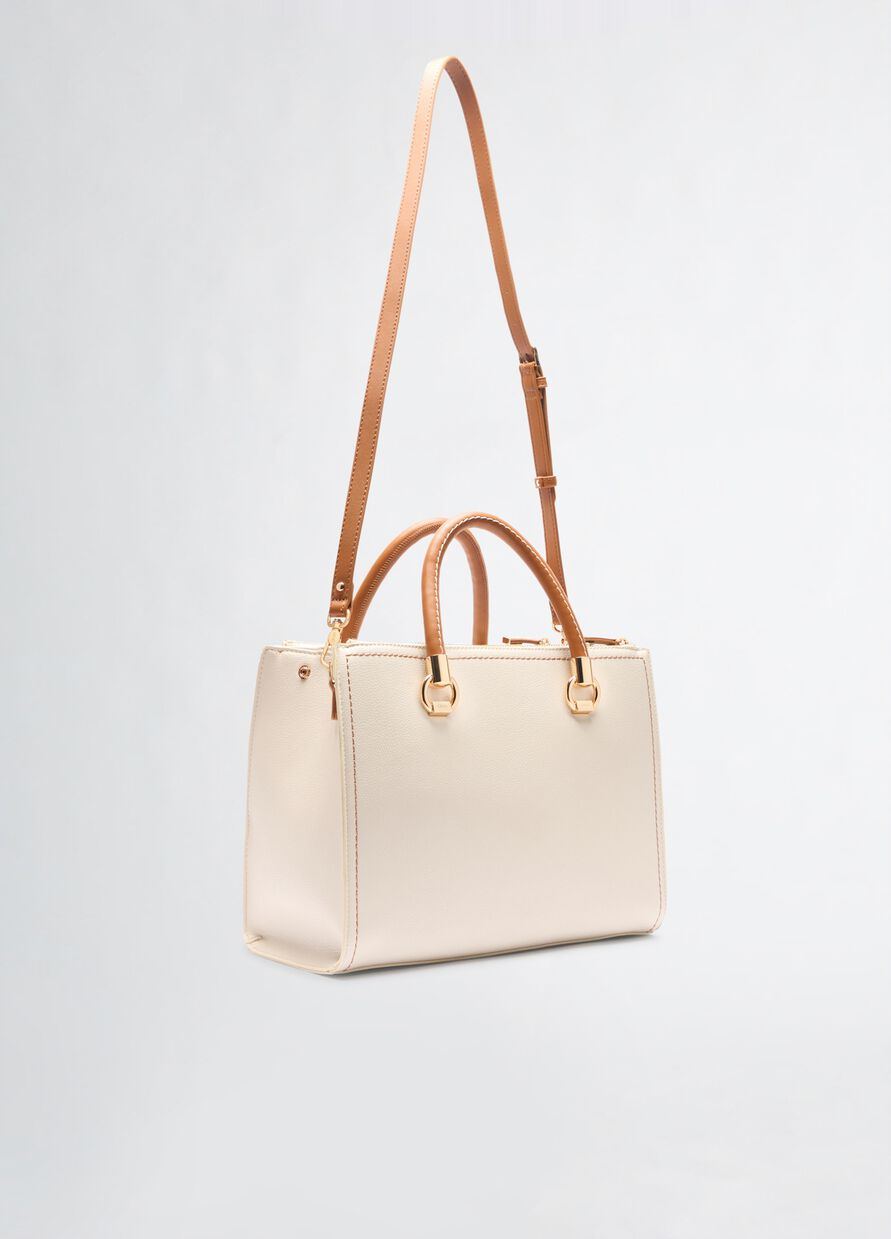 Liu Jo borsa a mano Manhattan marrone crema