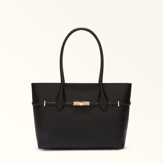 Furla borsa shopping Goccia nero