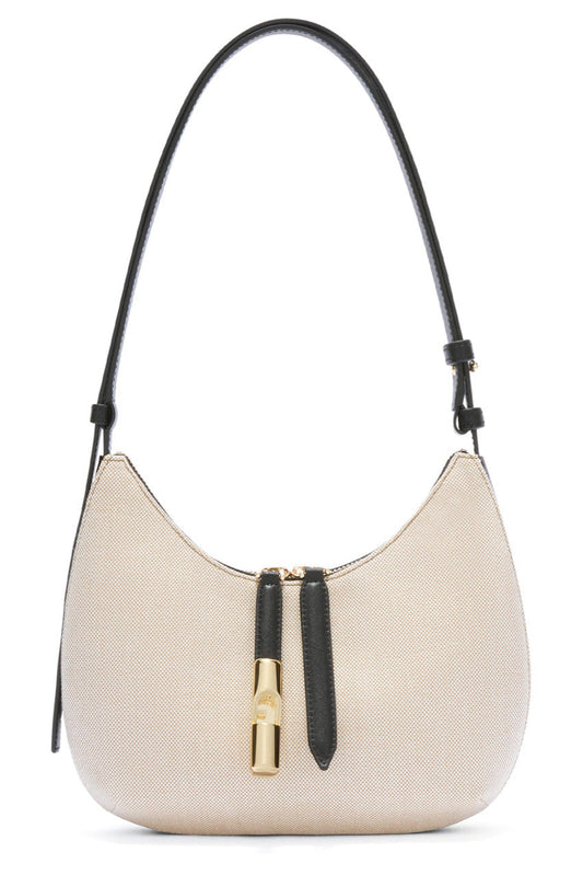 Furla borsa a tracolla Goccia naturale nero