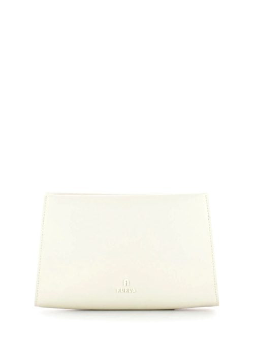 Furla borsa a tracolla Myfurla panna
