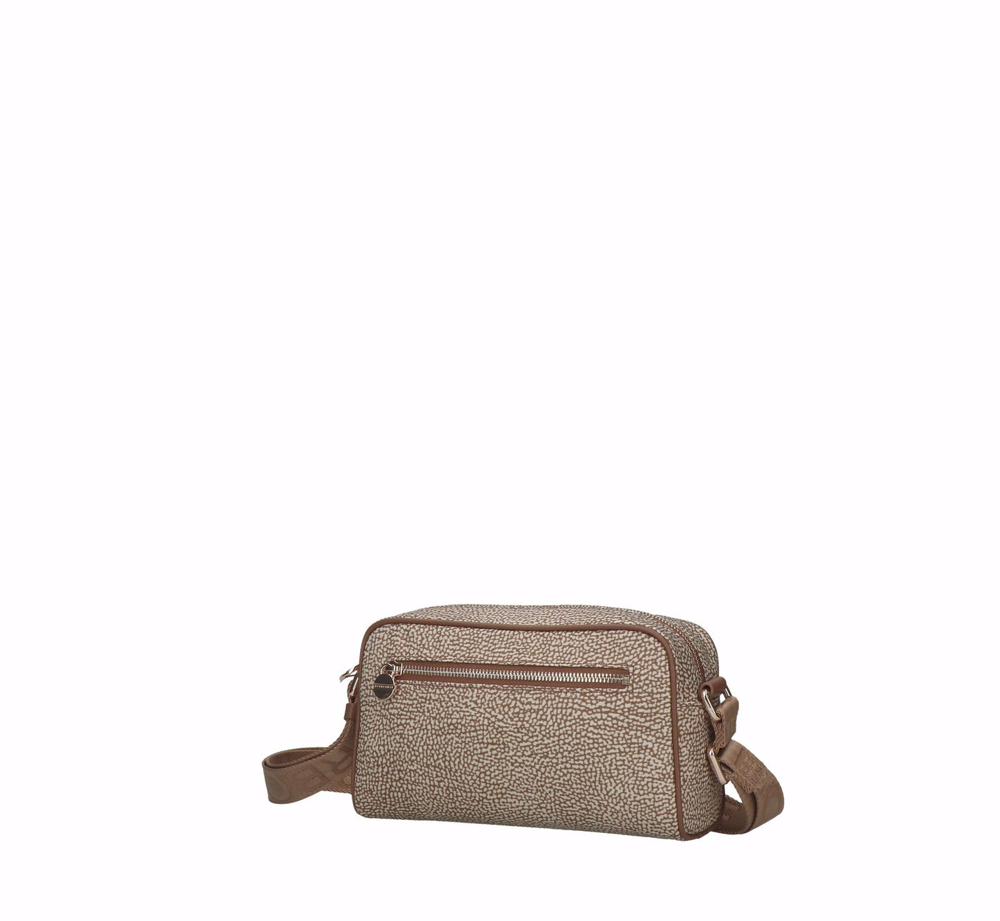Borbonese borsa a tracolla Eco Line beige brown - Maquis dal 1989