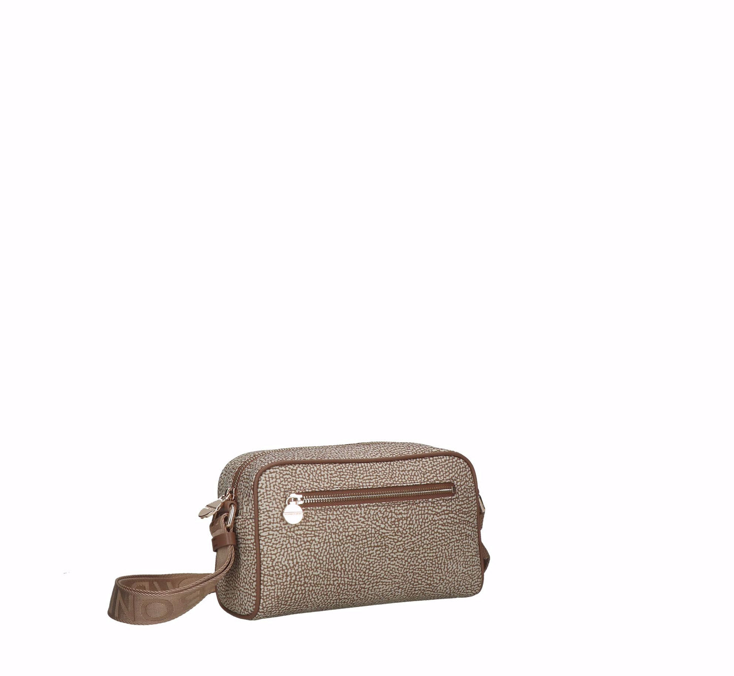 Borbonese borsa a tracolla Eco Line beige brown - Maquis dal 1989
