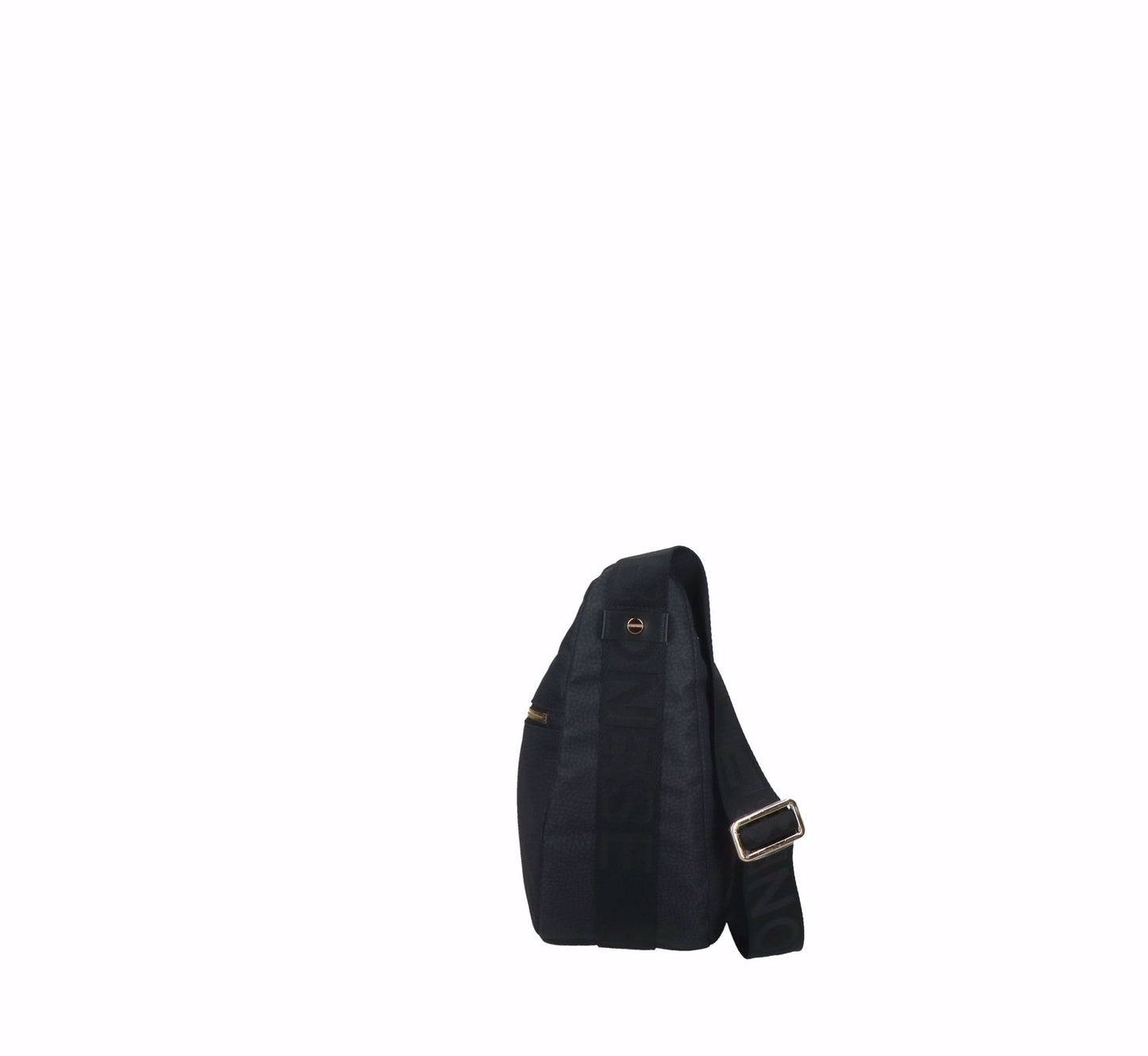 Borbonese borsa Luna Bag Medium dark black - Maquis dal 1989