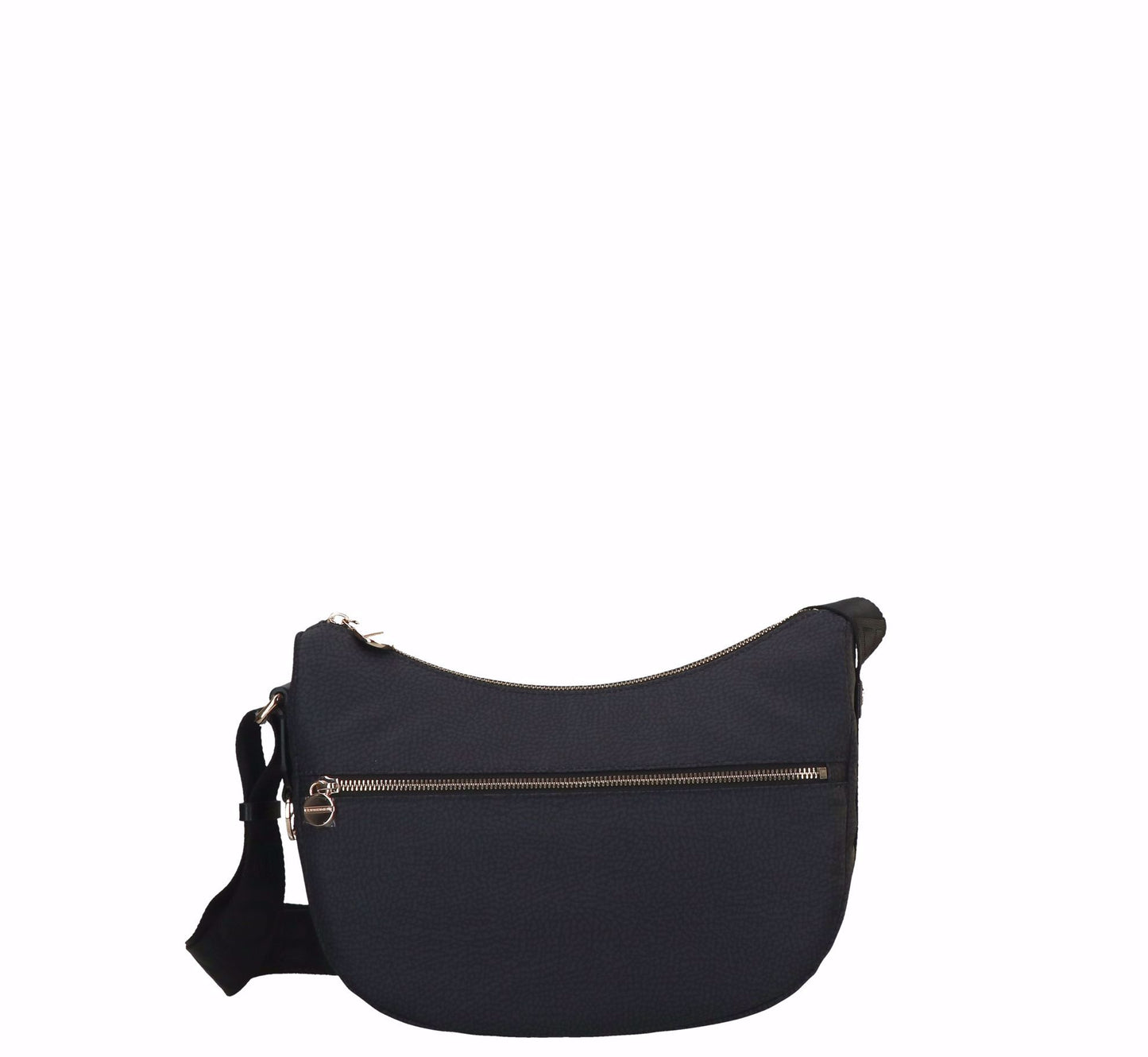 Borbonese borsa Luna Bag Small dark black - Maquis dal 1989