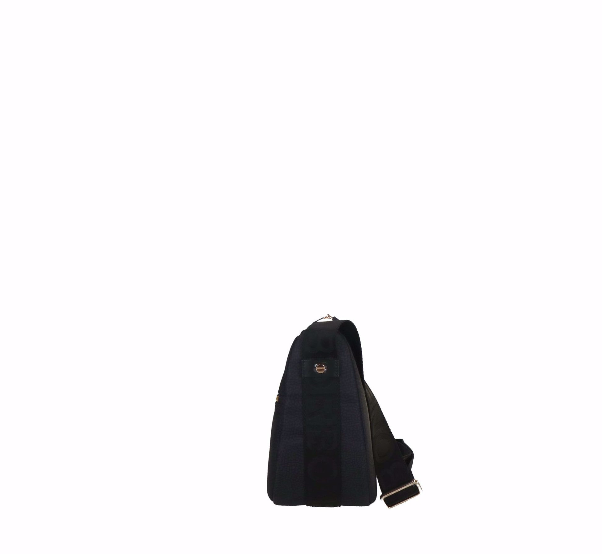 Borbonese borsa Luna Bag Small dark black - Maquis dal 1989