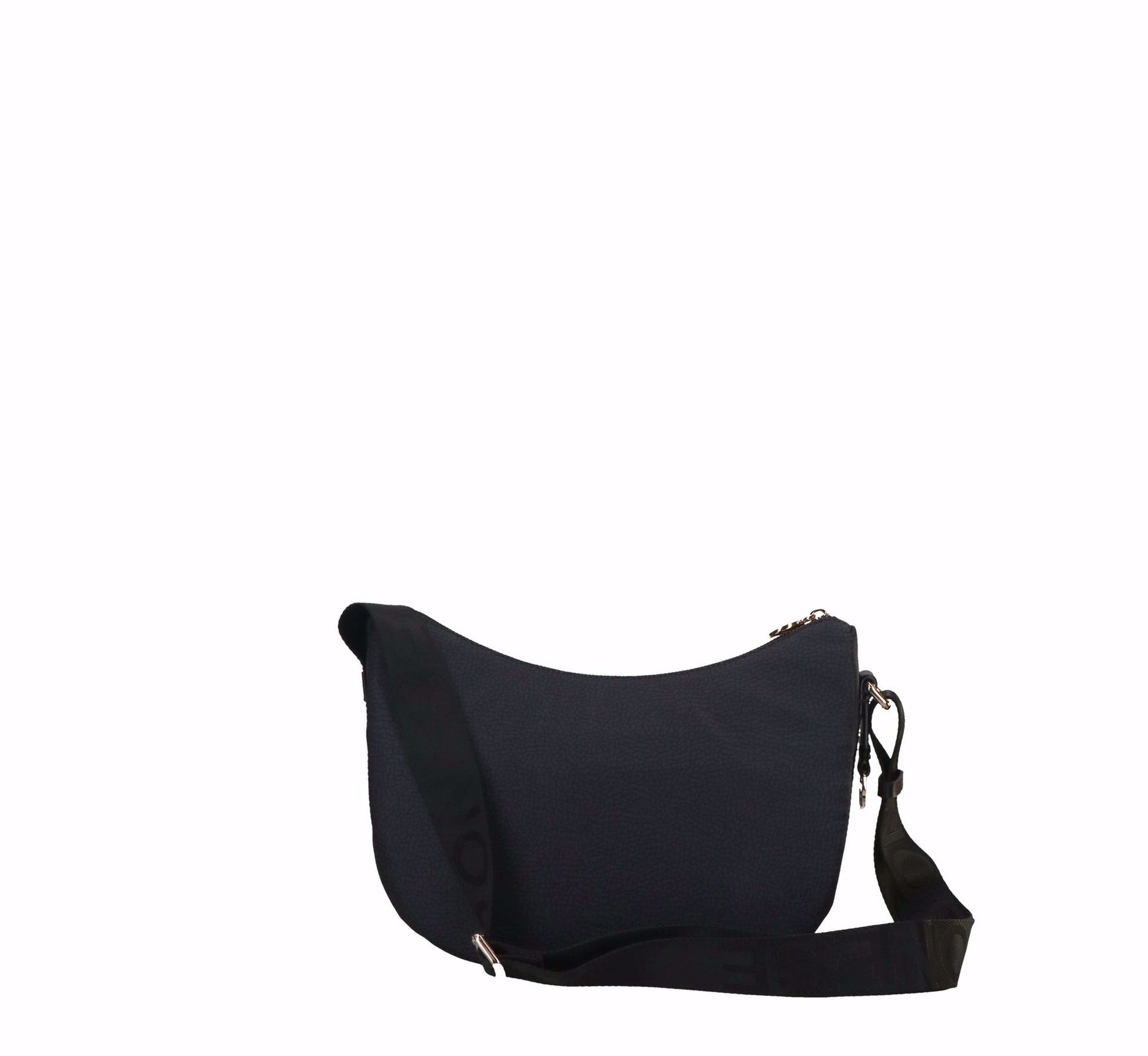 Borbonese borsa Luna Bag Small dark black - Maquis dal 1989