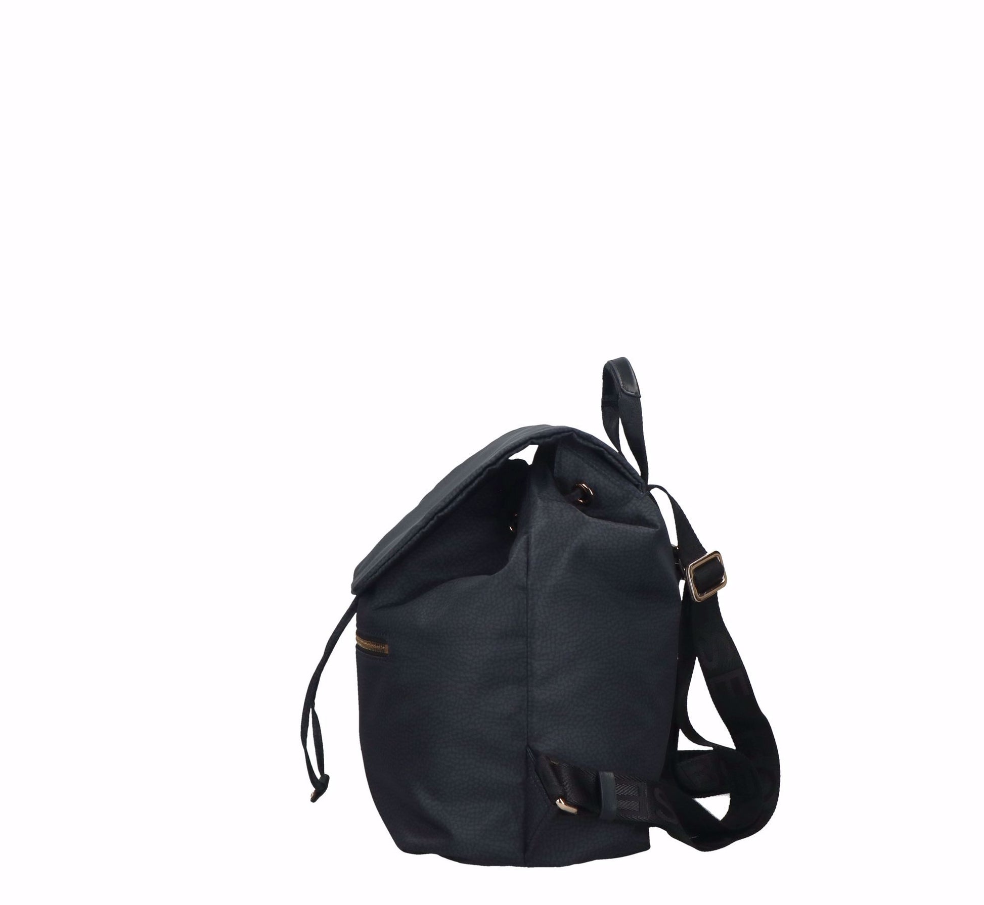 Borbonese zaino Eco Line Medium dark black - Maquis dal 1989