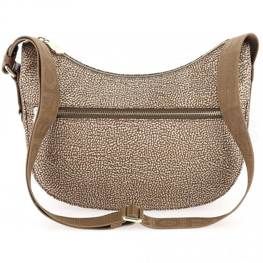 Borbonese borsa Luna Bag Small beige brown - Maquis dal 1989