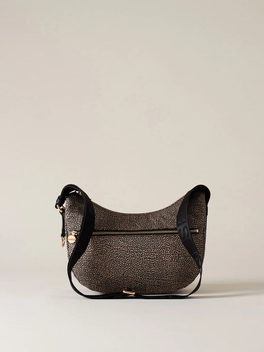 Borbonese borsa Luna Bag Small natural op - Maquis dal 1989