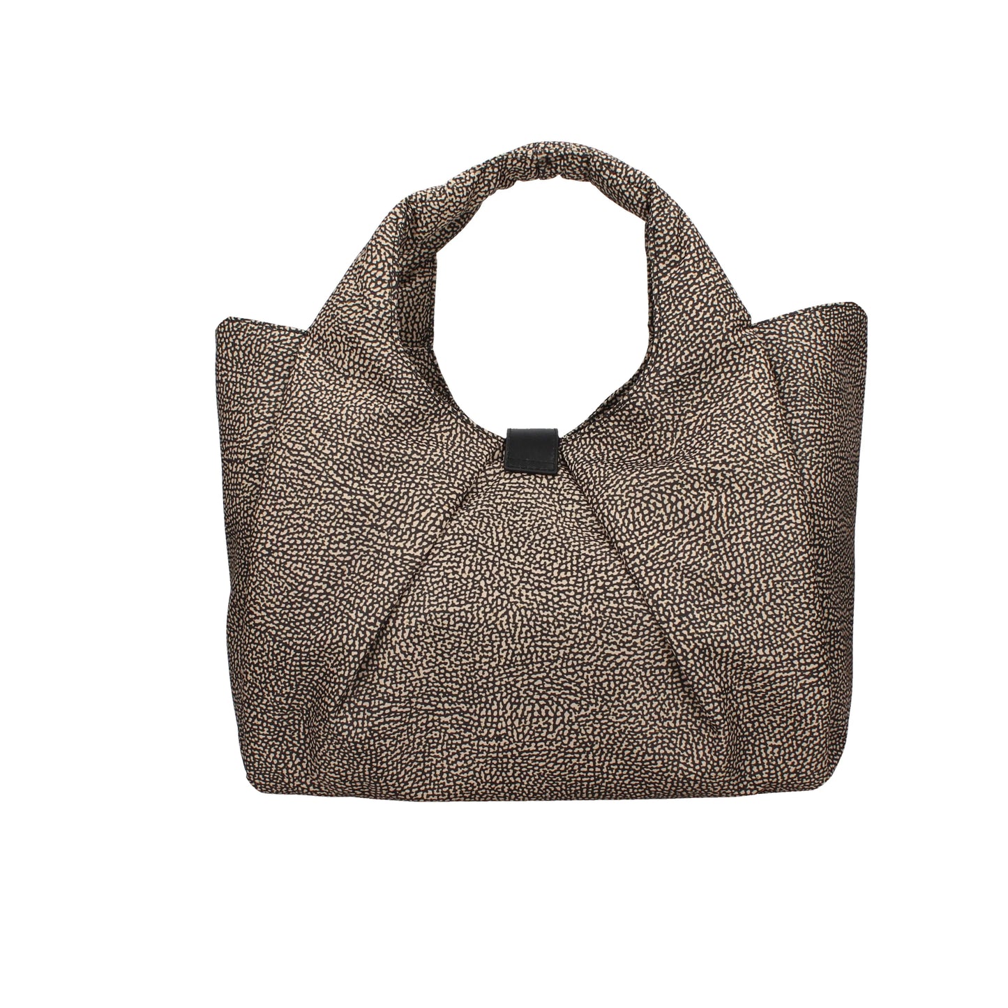 Borbonese cortina borsa shopping nero - Maquis dal 1989