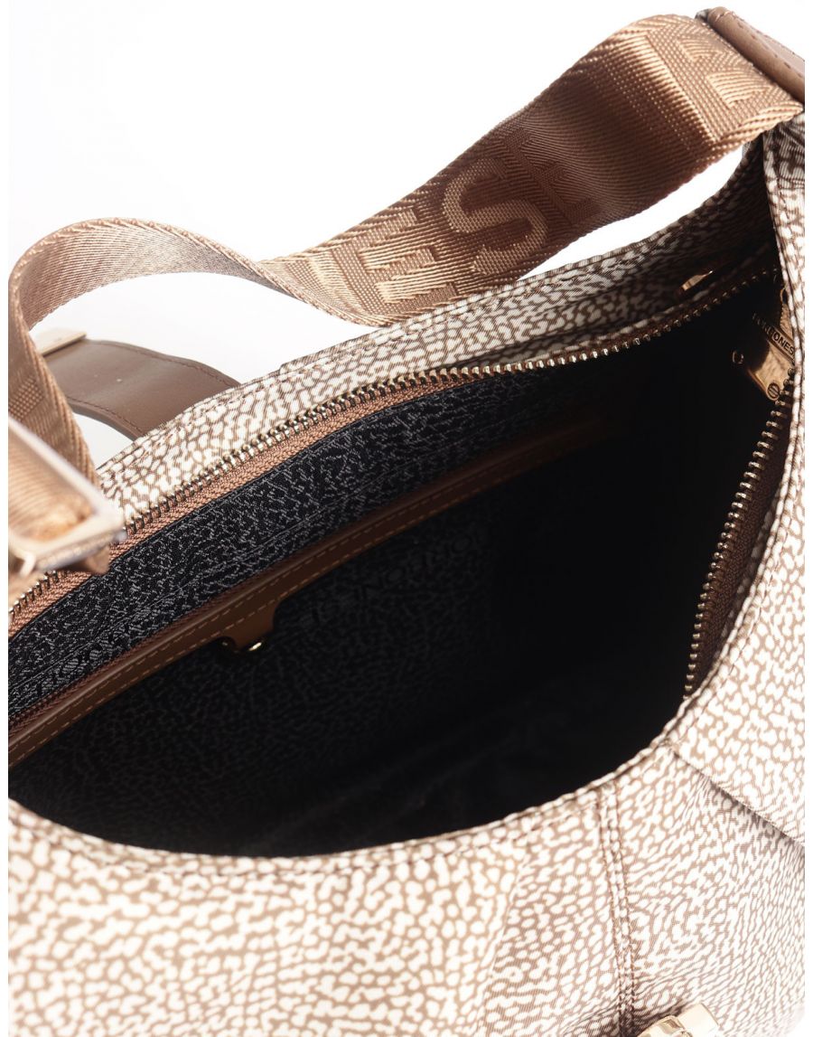 Borbonese cortina hobo beige marrone - Maquis dal 1989