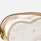 Alviero Martini Mini tracolla a cuore Geo White