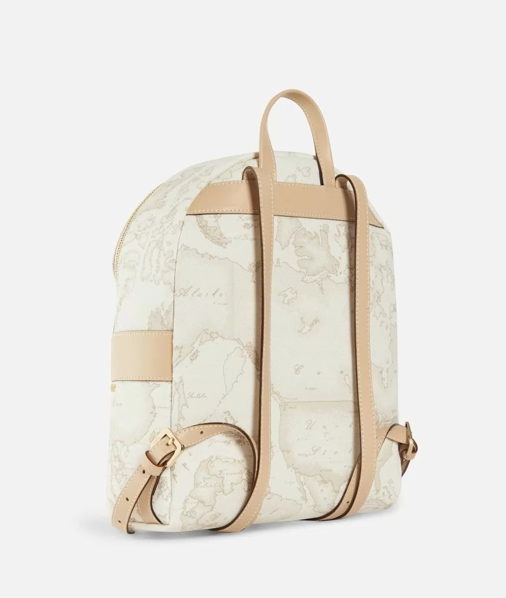 Alviero Martini zaino grande Geo White