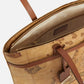 Alviero Martini borsa shopping con inserto in pelle Geo Classic