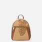 Alviero Martini zaino con inserti frontali in pelle Geo Classic