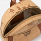 Alviero Martini zaino con inserti frontali in pelle Geo Classic