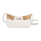 Alviero Martini pochette Geo Mirage bianco