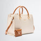 Liu Jo borsa a mano Manhattan marrone crema