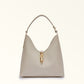 Furla borsa a spalla media Goccia marshmallow