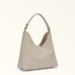 Furla borsa a spalla media Goccia marshmallow